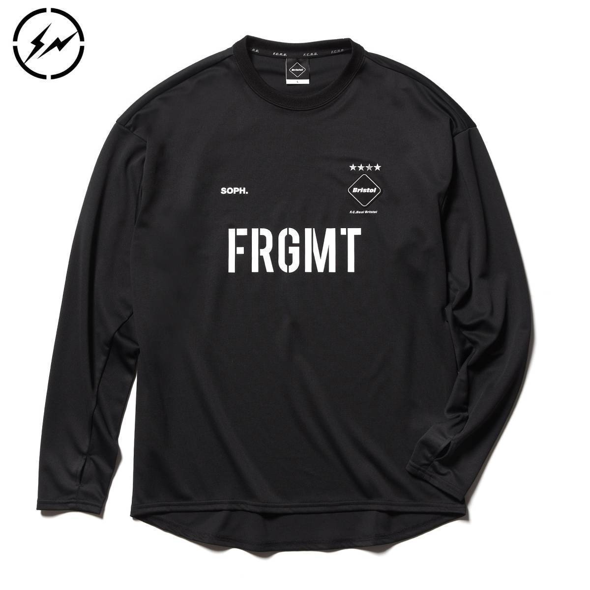 【新品】フラグメント FCRB L/S TRAINING TOP SPONSORED BY FRGMT FC REAL BRISTOL F.C.R.B. fragment