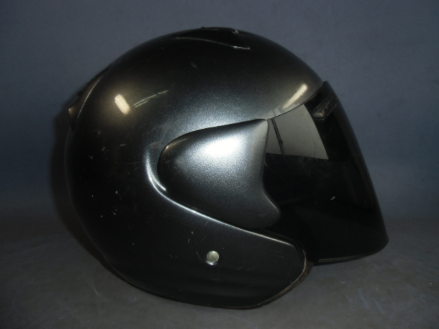 【ジャンク品】 Arai アライ SZ-F ヘルメット オンロード ジェットヘルメット シールド オートバイ 61-62cm XLサイズ_画像3