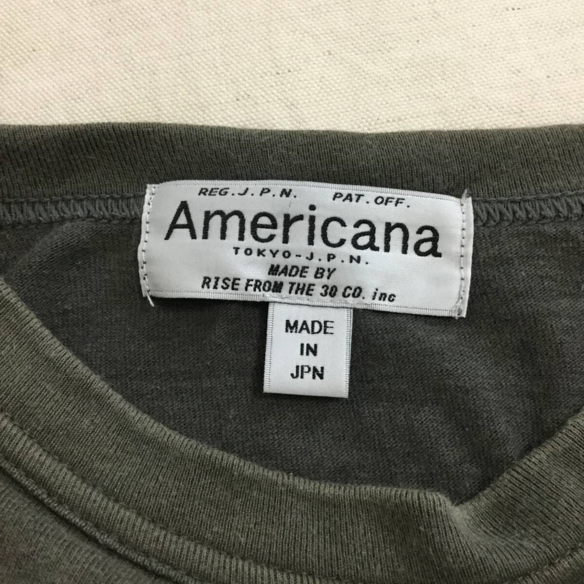 Americana 半端袖Tシャツ _画像9