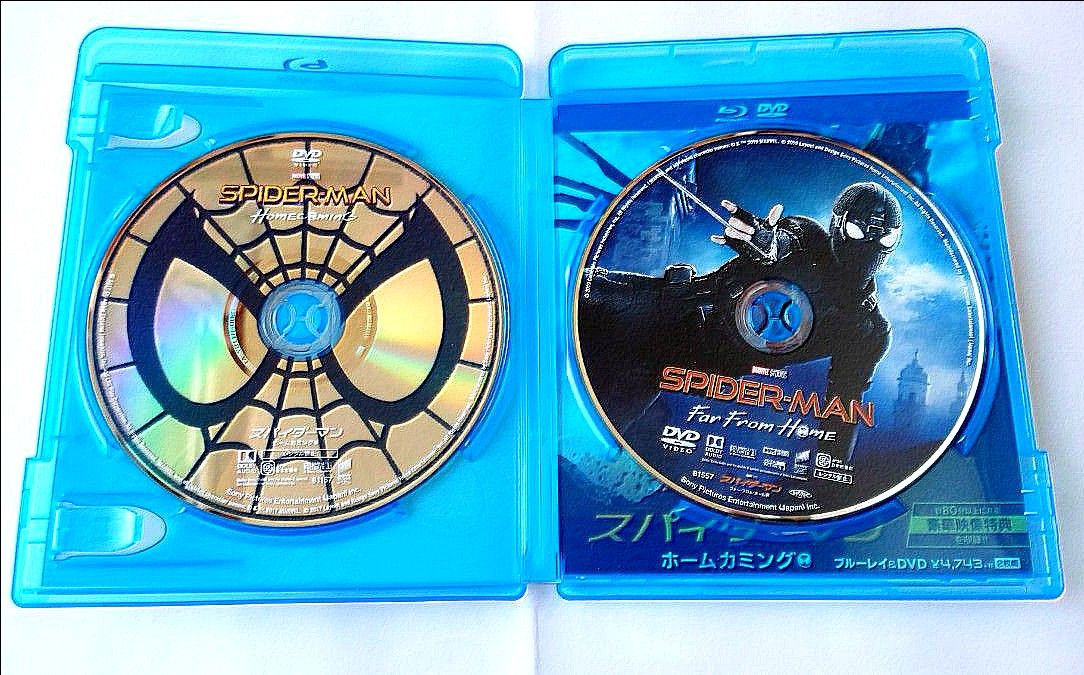 MARVEL　スパイダーマン&ヴェノム&アンチャー　Blu-ray1枚&DVD4枚／合計4作品セット【最終値下げ、国内正規品】