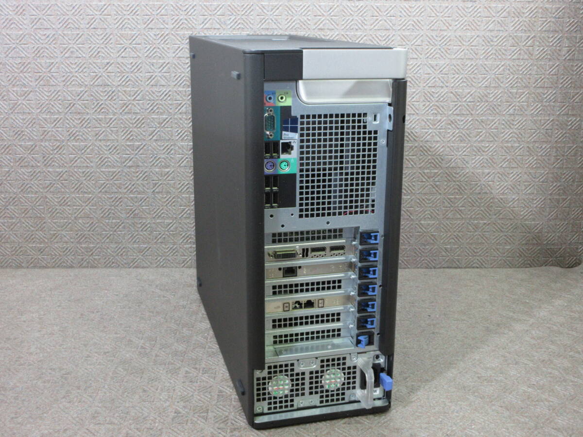 【※HDD無し】Dell Precision Tower 7810 / Xeon E5-2687w v3 3.10GHz ×2CPU / 64GB / Quadro K4200 / DVDマルチ / No.T266_画像2