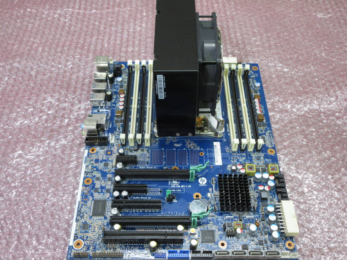 HP / Z440 Tower Workstation マザーボード LGA2011-3 / CPU (Xeon E5-1620v3 3.50GHz) / 空冷ファン(749554-001) / No.S800の画像5
