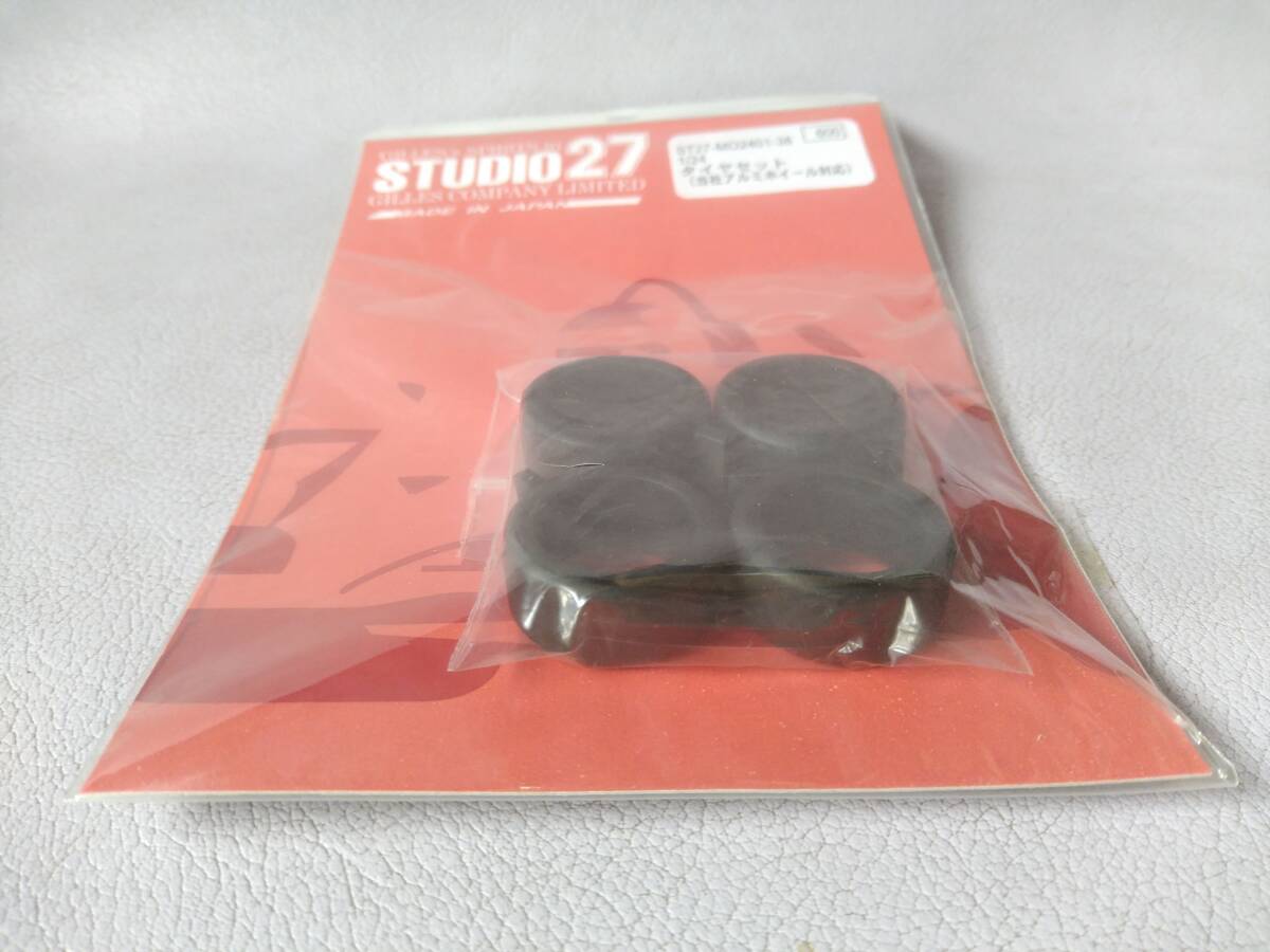 【STUDIO27・スタジオ27】『ST27-MO2401-38 1/24 タイヤセット(当社アルミホイール対応)』×３袋の画像2