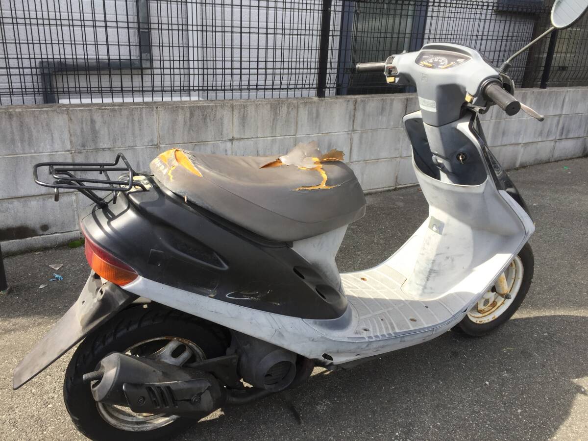 AF27DIO５０ｃｃスーパーディオ鍵付きEG実働車の画像3