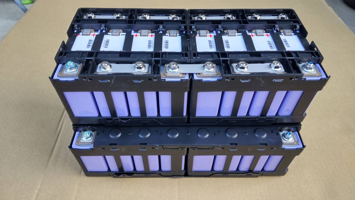 LEJ社製 リチウムイオン電池 LEV50-8 2セット16セル 送料無料 ② LEJ社製 リチウムイオン電池 LEV50-8 2セット16セル 送料無料 ②