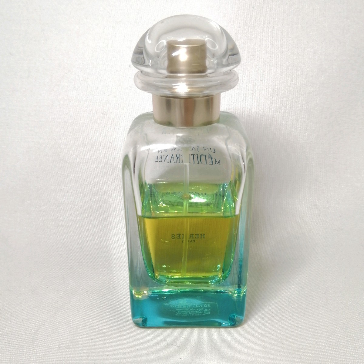 29 Φ 【 50ml 】 HERMES UN JARDIN EN MEDITERRANEE エルメス 地中海の庭 EDT オードトワレ SP スプレー 香水 フレグランス _画像2