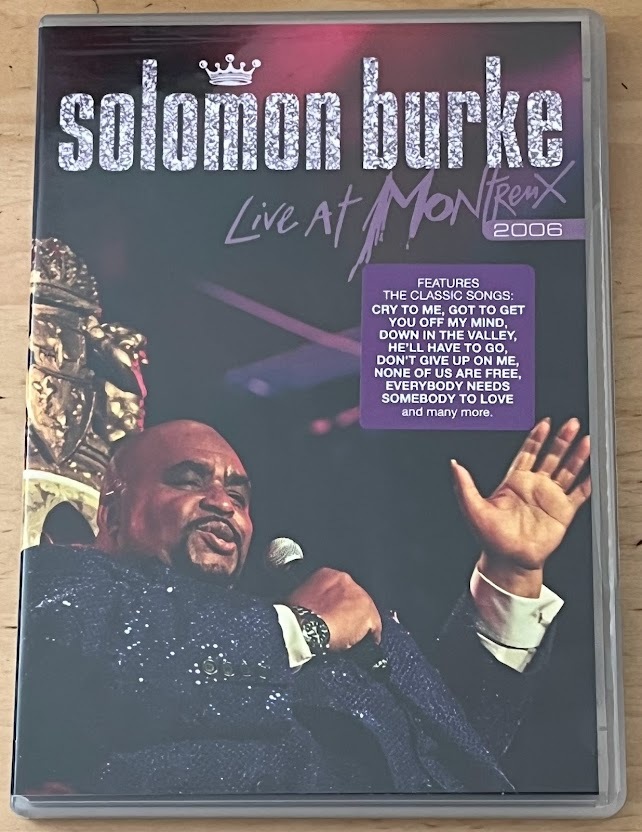 Solomon Burke ソロモン・バーク Live at Montreux 2006 DVD 中古 SOUL R&B ライヴ映像_画像1
