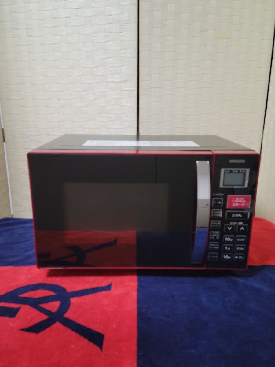 YAMAZEN オーブンレンジ ターンテーブル MOR-Y165-R(レッド YAMAZEN オーブンレンジ ターンテーブル MOR-Y165-R(レッド