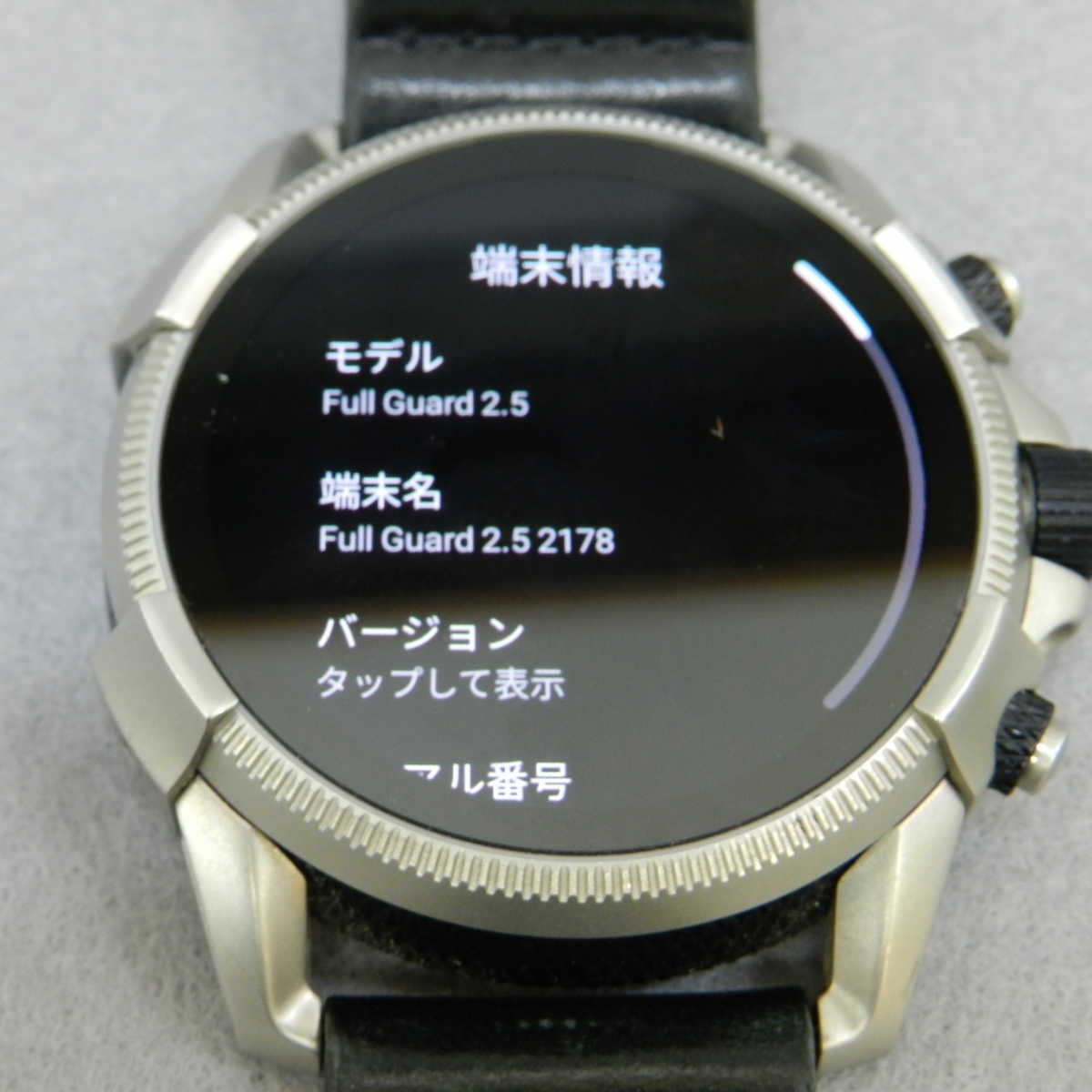 RKO308*DIESEL diesel smart watch * black DW601 DZT2008*A