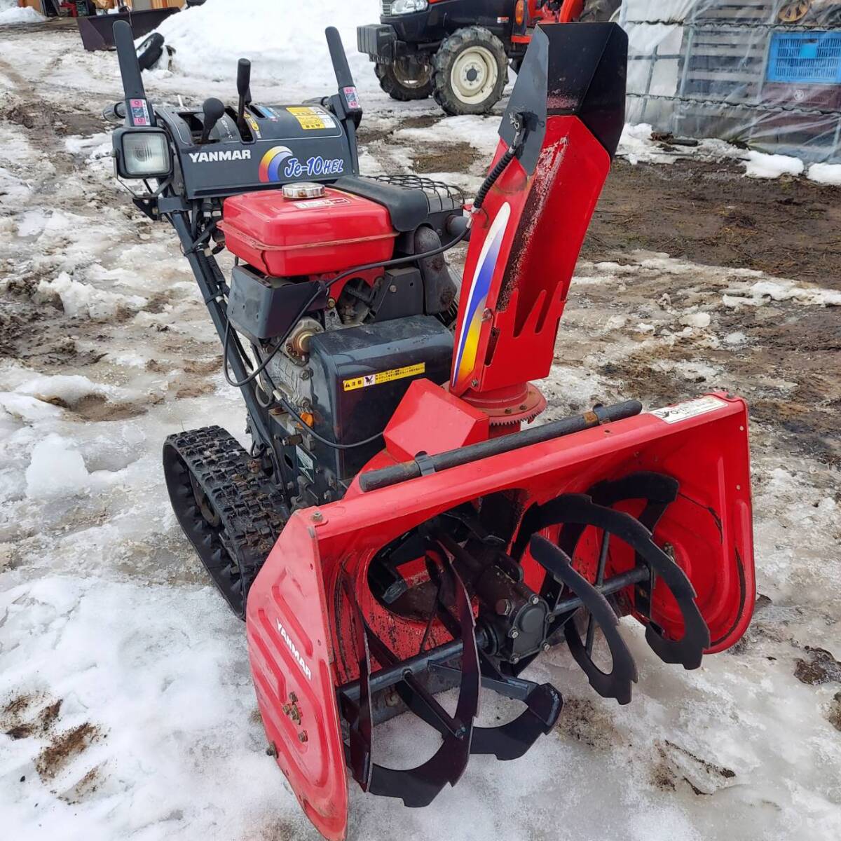 Yahoo!オークション - 中古 ヤンマー除雪機 Je10HEL セル付き Yahoo!オークション - 中古 ヤンマー除雪機 Je10HEL セル付き