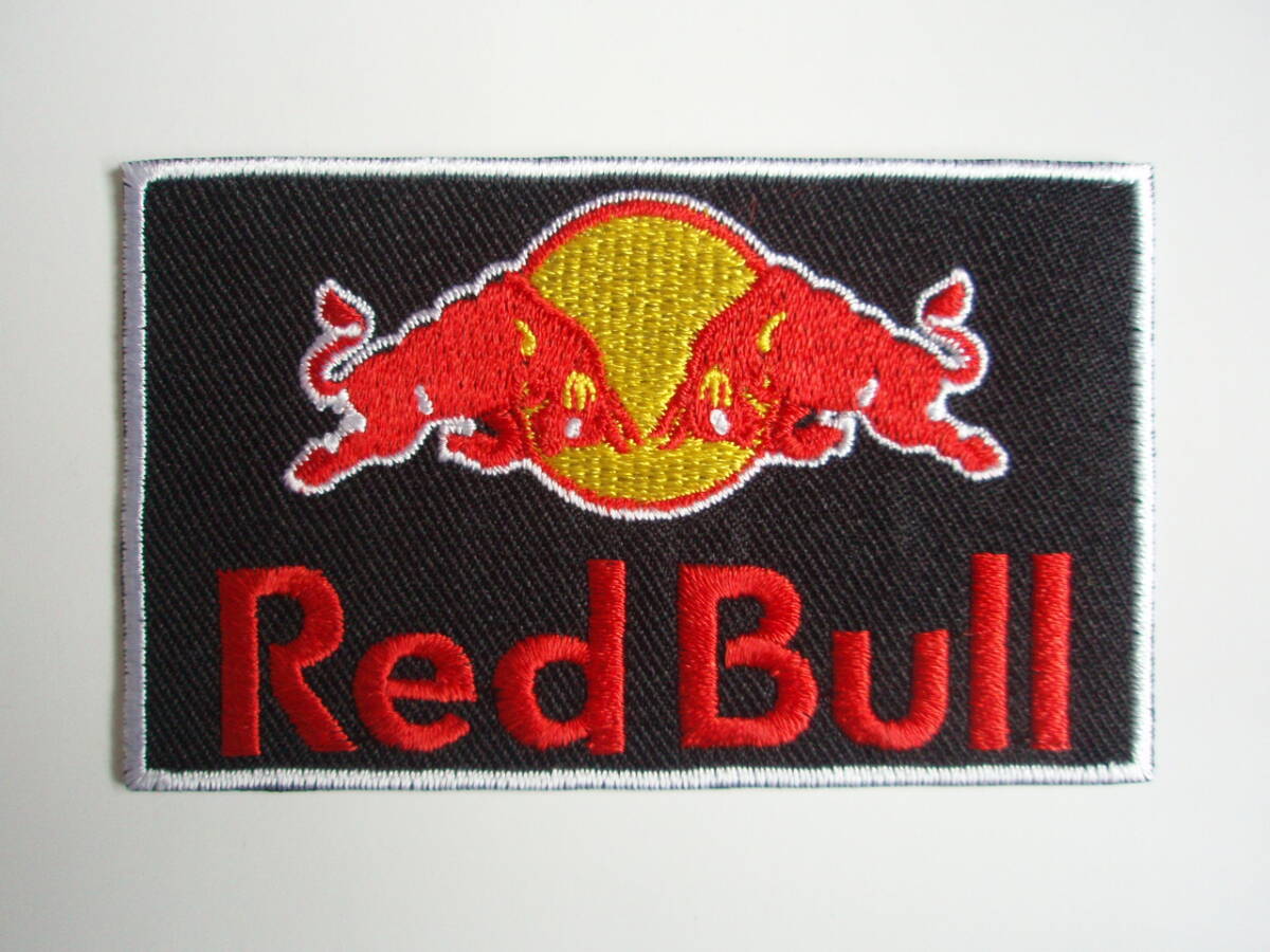 アイロンワッペン★Red Bull★角型　1_表面