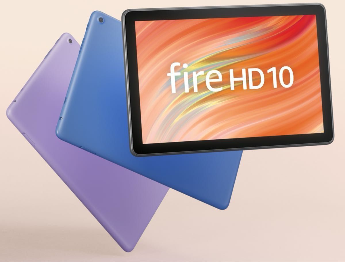 Amazon fire HD 10 最新版 第13世代 2023年モデル 32GB ブラック 美品 カバー付 ガラスフィルム付