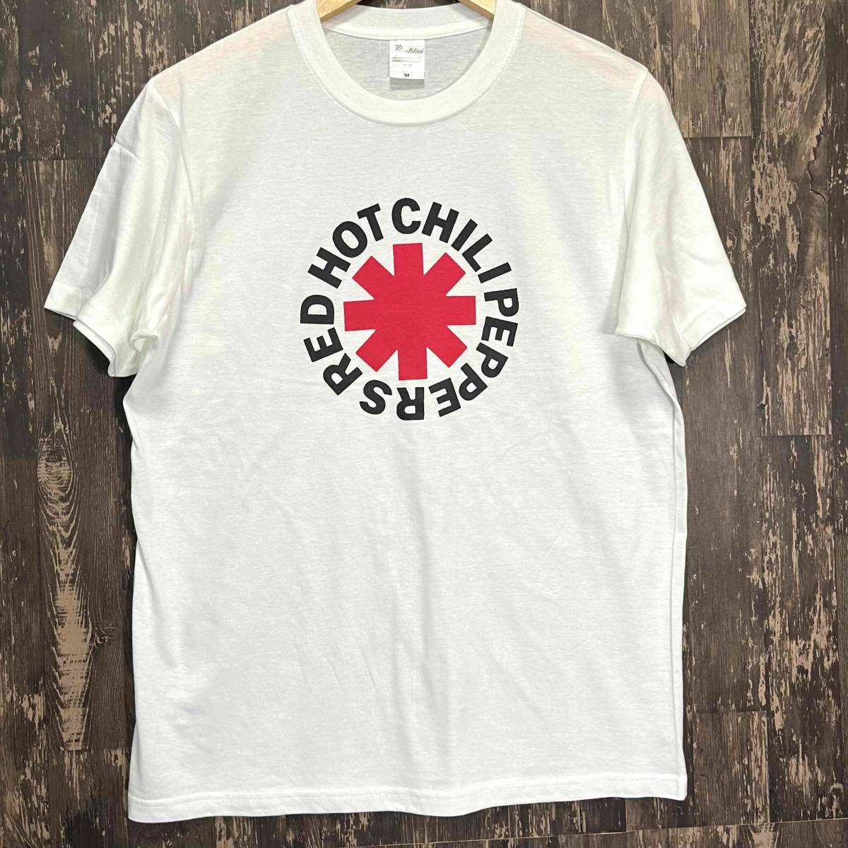 RED HOT CHILI PEPPERS・レッドホットチリペッパー・ロックTシャツ・白・M_画像1