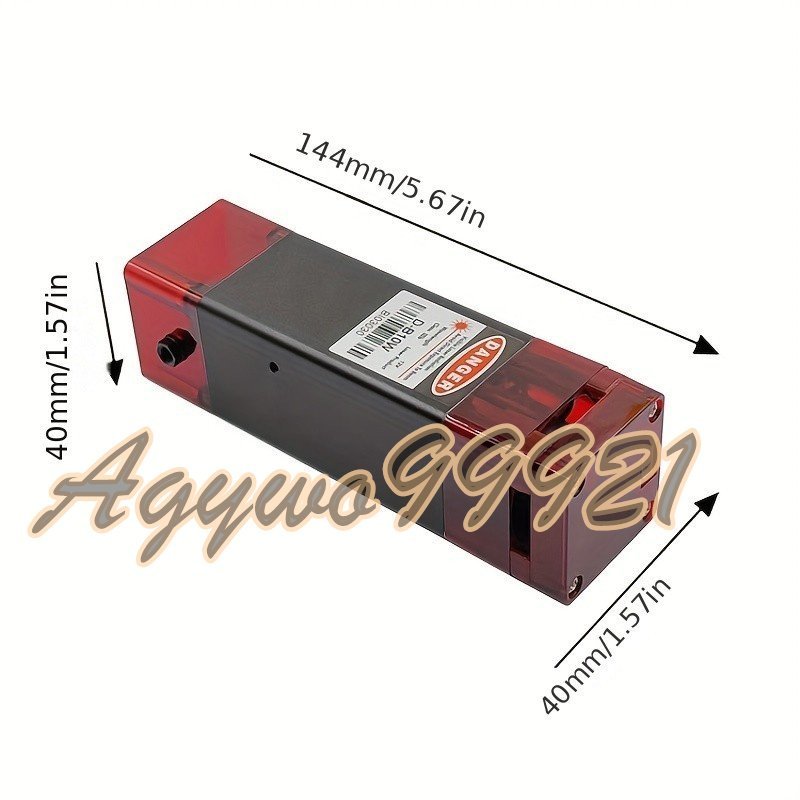 10W 彫刻レーザーモジュール 10W 彫刻レーザー、速軸圧縮スポッ 10W 彫刻レーザーモジュール 10W 彫刻レーザー、速軸圧縮スポッ