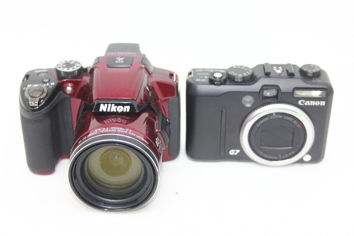 【カメラ2台まとめ売り】Nikon P510・Canon G7 #0093-853
