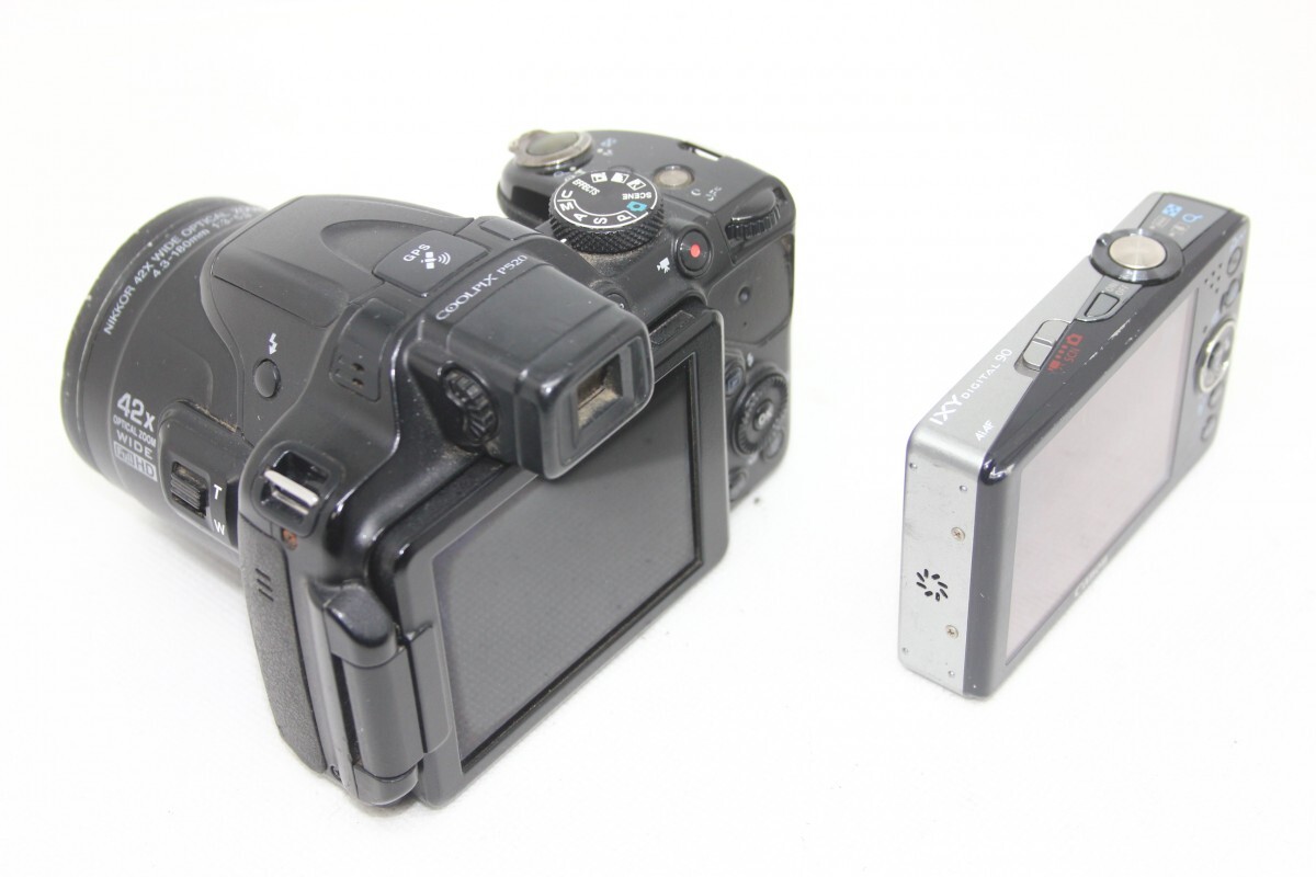 【カメラ2台まとめ売り】Nikon P520・Canon DIGITAL 90 #0093-859