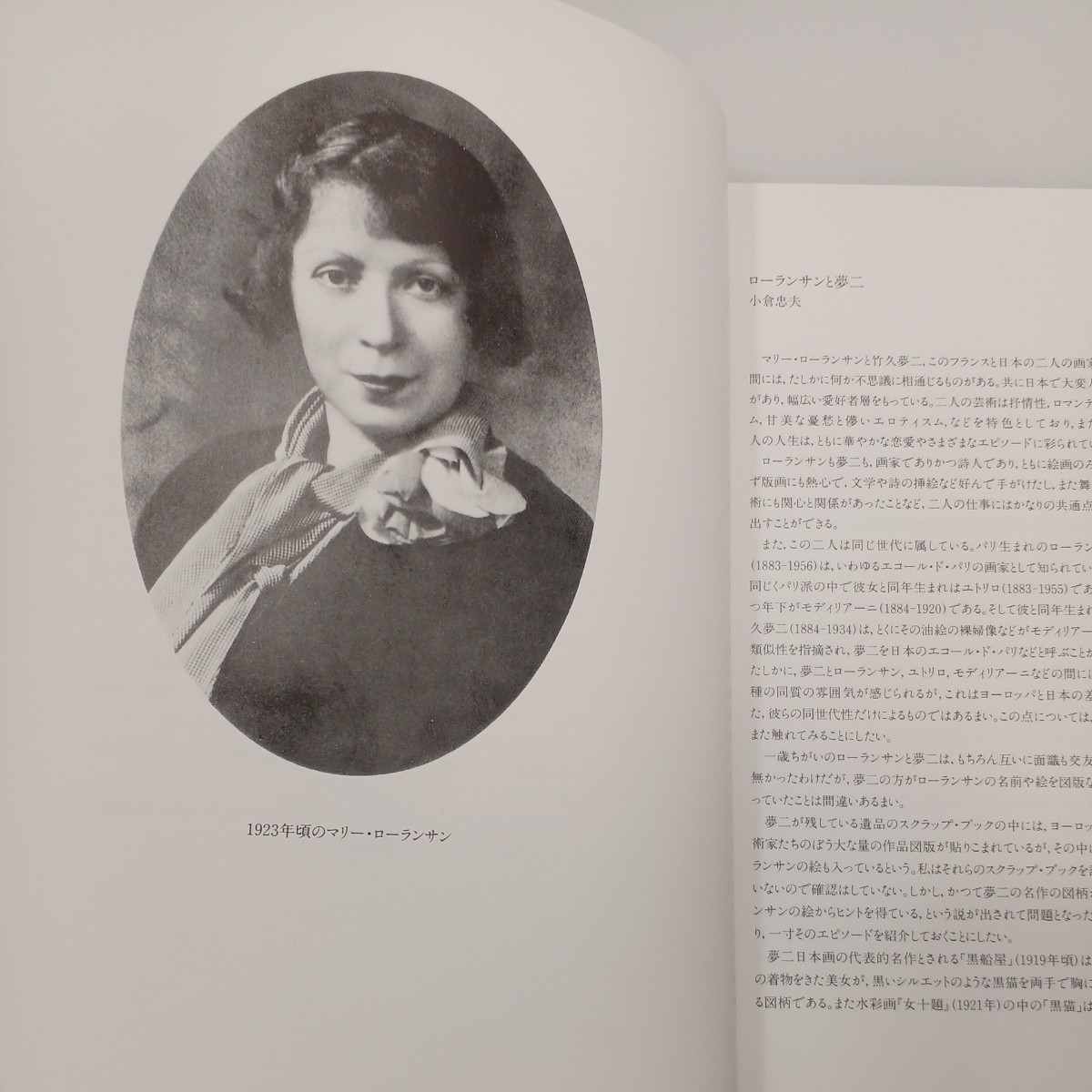 zaa-mb15♪マリー・ローランサン展 著者 マリー・ローランサン美術館, 本多美佐子 監修・編集 中日新聞社 1991年_画像2