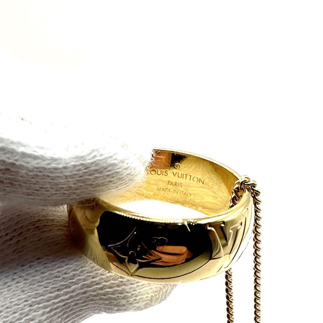  Louis Vuitton M80189 колье кольцо Gold монограмма женский Louis Vuitton женский аксессуары бренд 