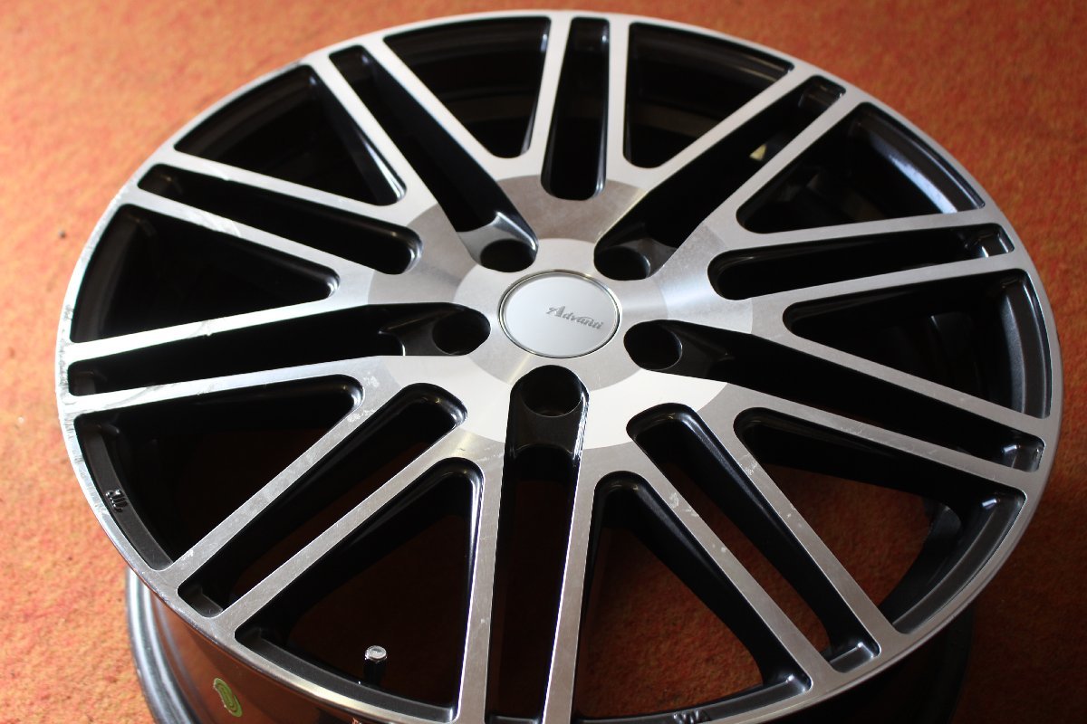 ★☆ Advanti ★☆ 18×7J +48 PCD100/5H 4本 プリウス インプレッサ スポーツ XV フォレスター ★迅速発送 店頭受け取りも対応 長野県の画像2