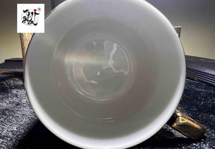 墨緑陶磁器コーヒーカップ家庭用シンプルヨーロッパ式コーヒーカップ_画像9