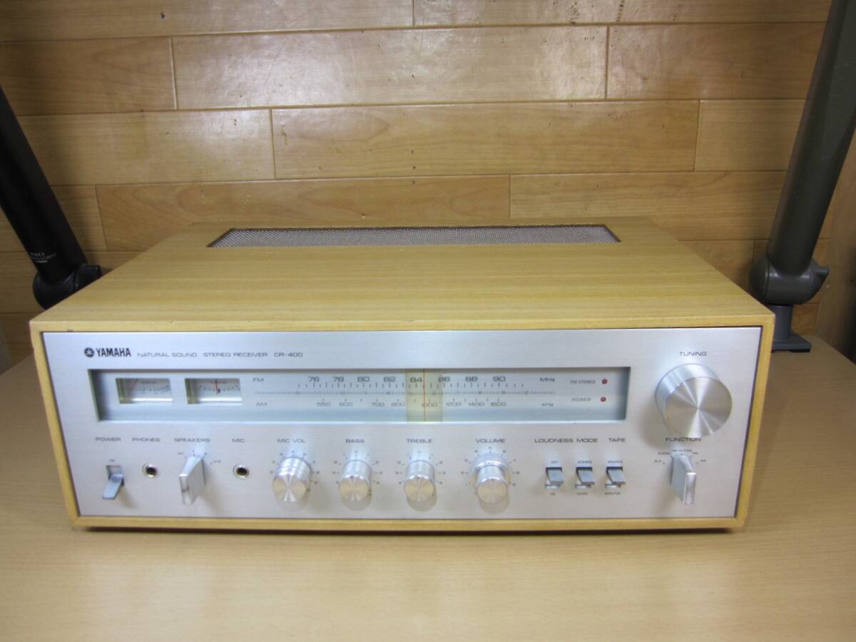 YAMAHA CR-400◆1974年 ヤマハらしい上品なデザイン 音出し良好 _画像1