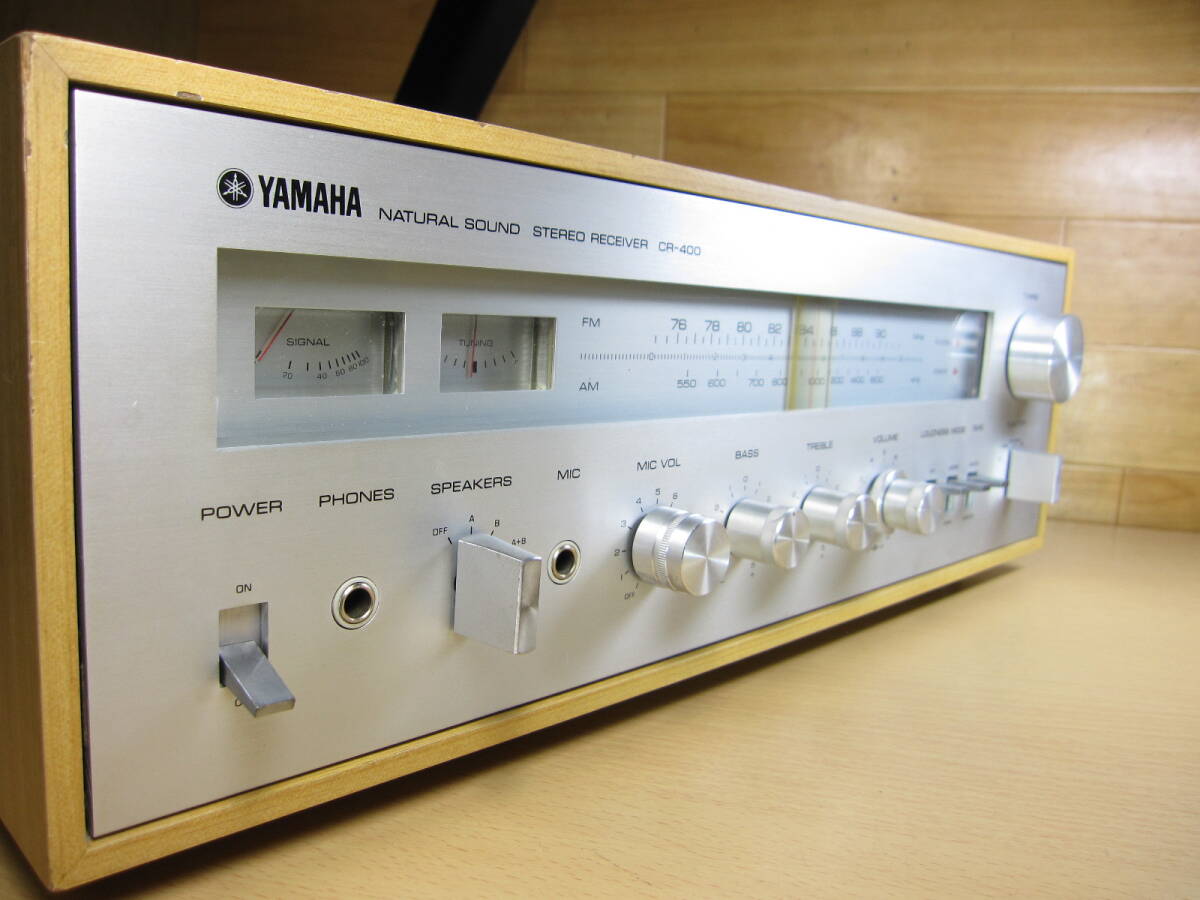 YAMAHA CR-400◆1974年 ヤマハらしい上品なデザイン 音出し良好 _画像9