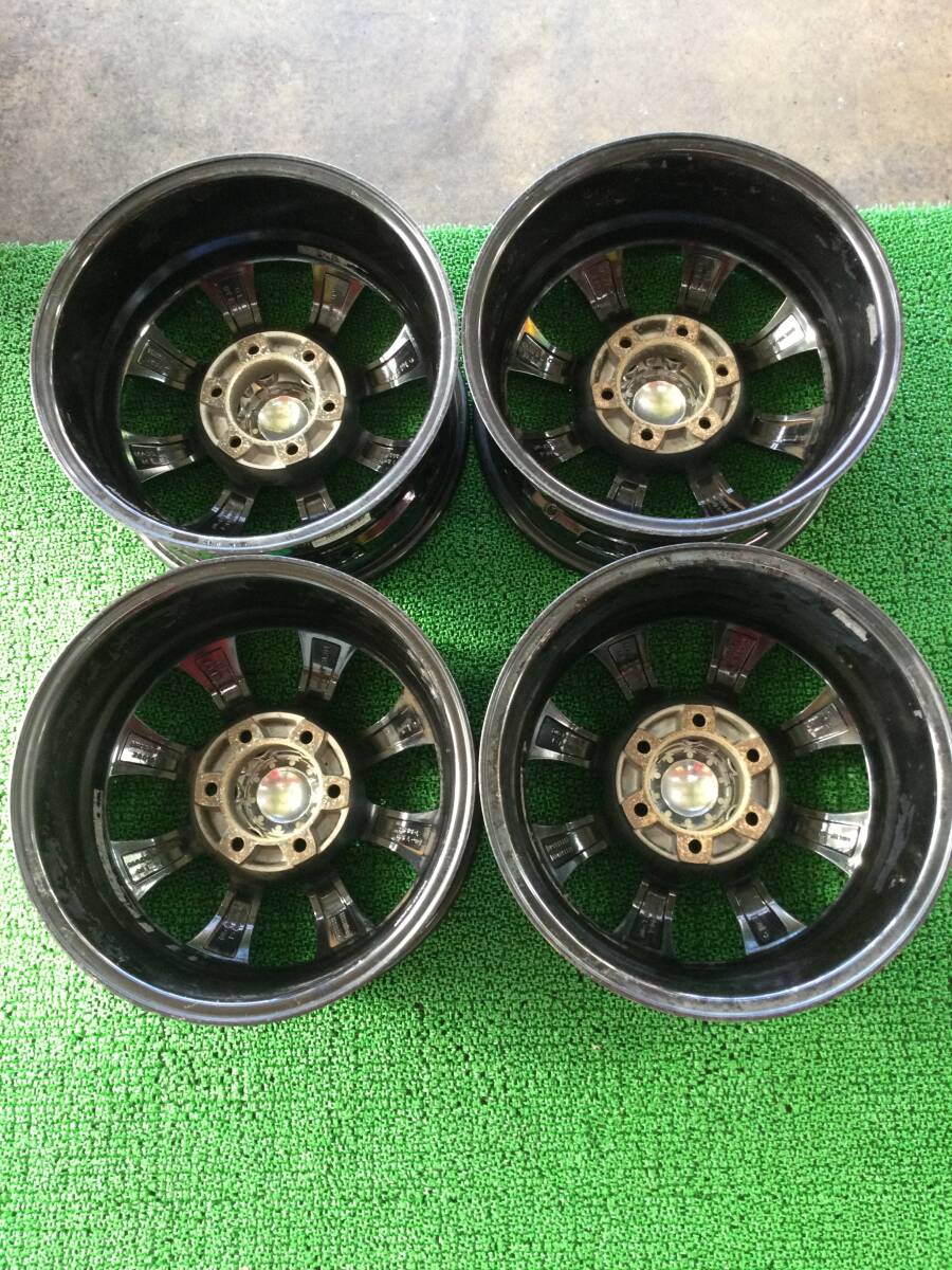  free shipping non-genuine wheel MKW MK-46 17 -inch 8J+25 6H PCD139.7 hub diameter approximately 106 millimeter * Land Cruiser Prado 