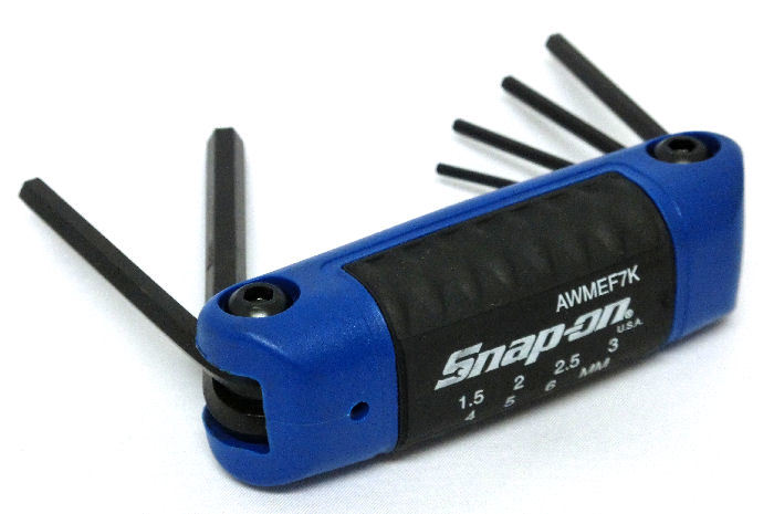 Snap-on (スナップオン) 6角レンチセット　AWMEF7K 並行輸入 新品未使用_画像2