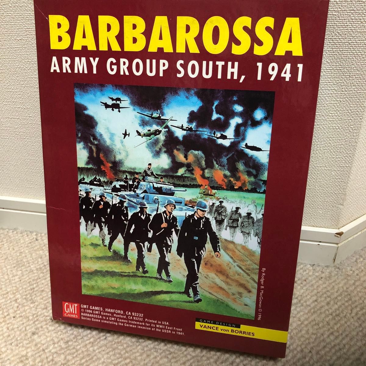 ウォーゲーム BARBAROSSA ARMY GROUP SOUTH1941 和訳ルール付き