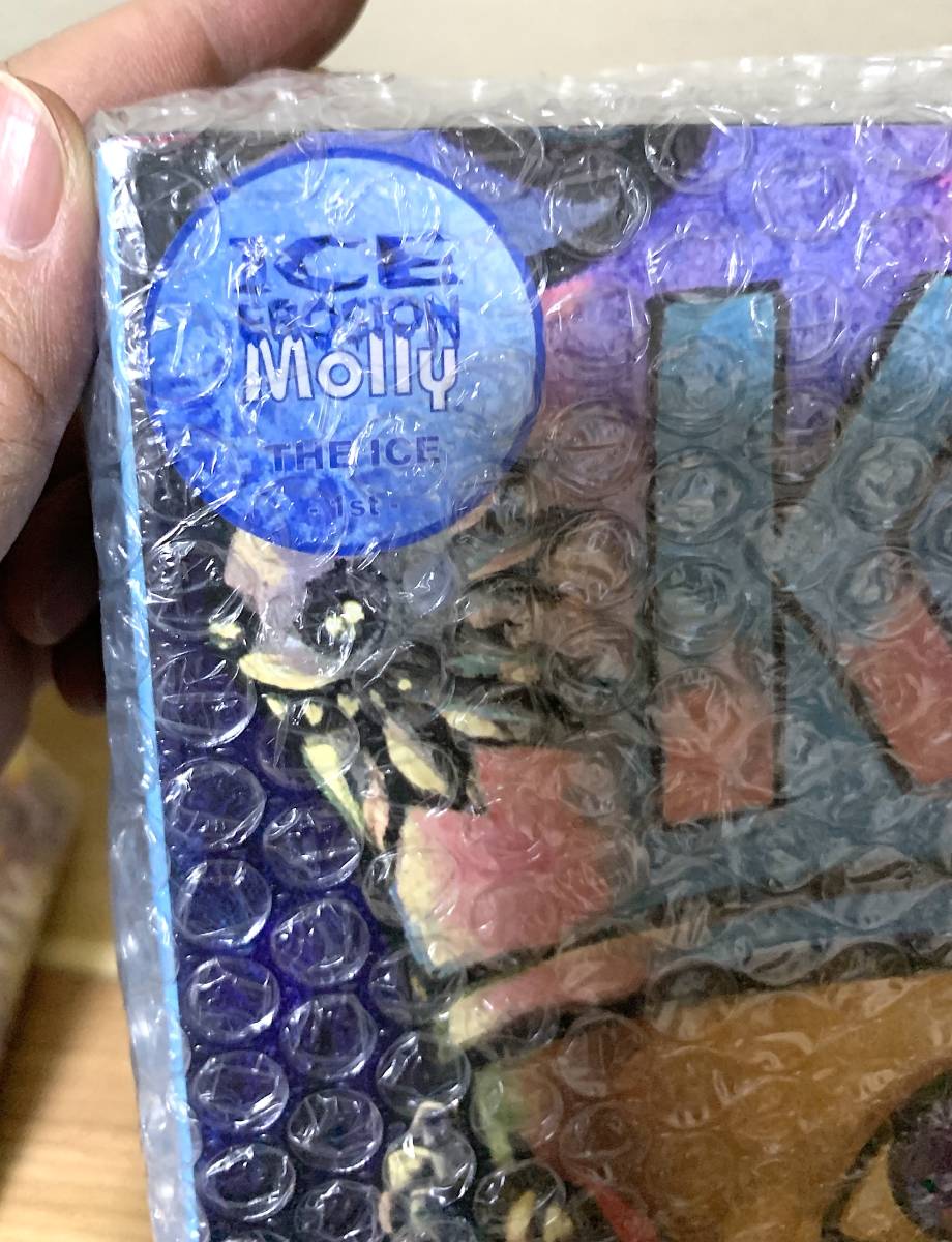 絶版 超入手困難 2018年 Kennyswork x INSTINCTOY ICE EROSION MOLLY 1st color THE ICE モリー ポップマート(POPMART)では有りませんの画像6