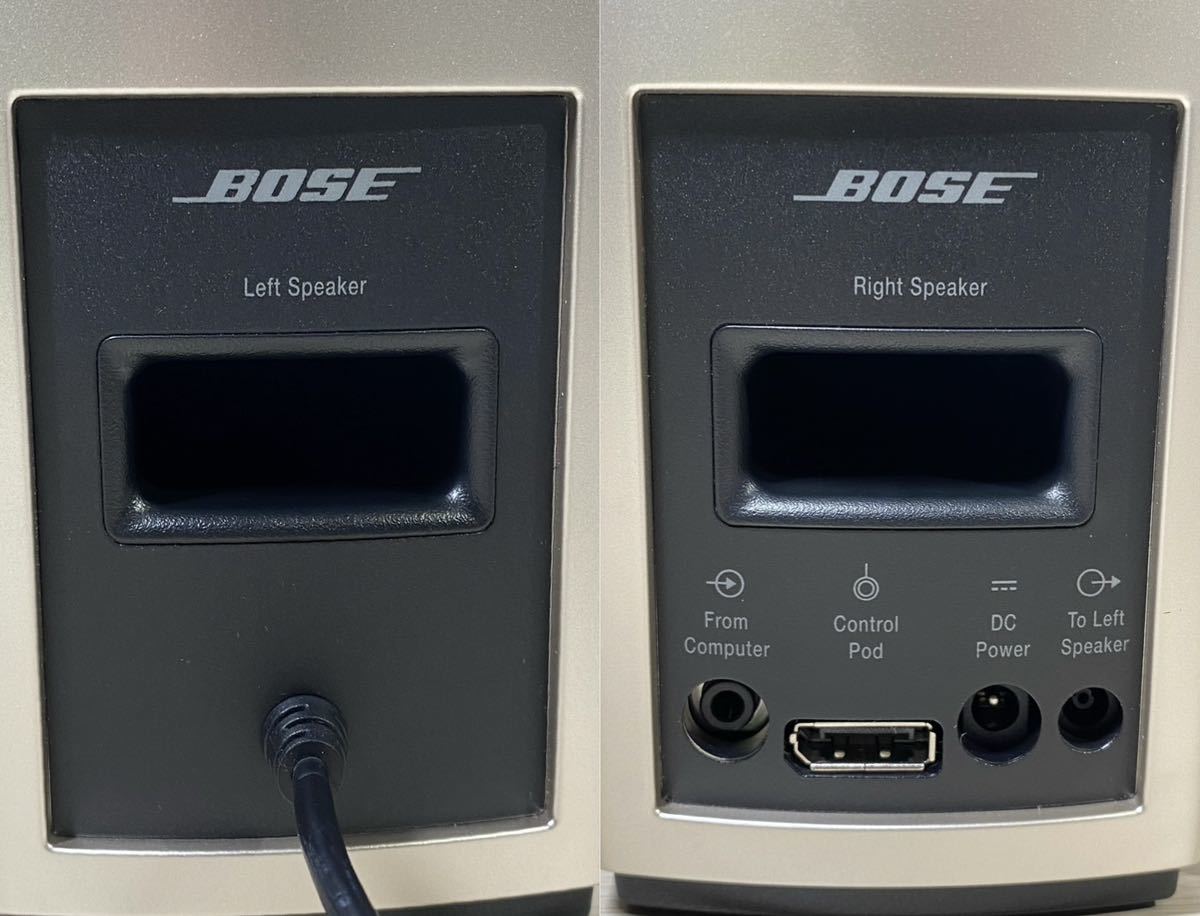 SOY684★80《中古》★BOSE ボーズ ★Companion 20★マルチメディアスピーカー★音出し確認済み_画像5