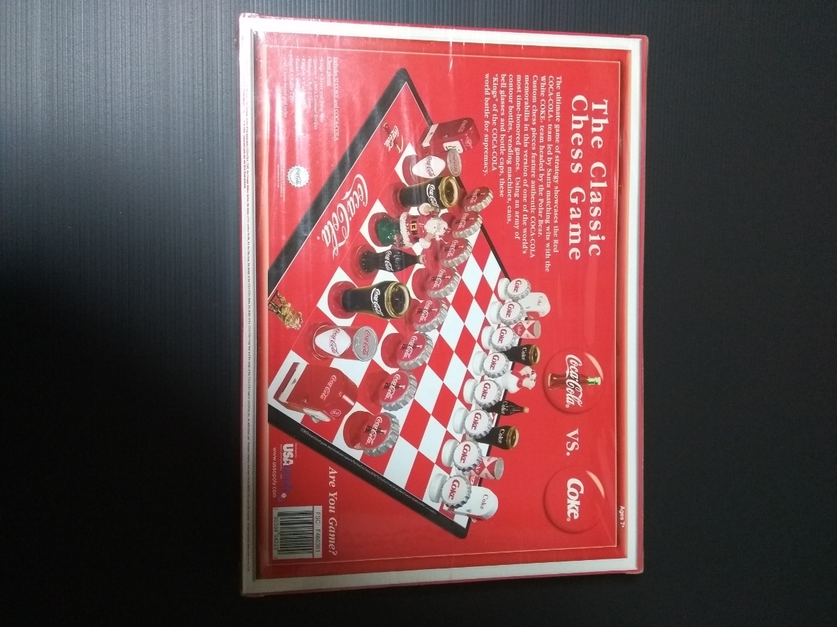 ヤフオク! - 日本未発売品!!コカコーラチェスゲーム ヤフオク! - 日本未発売品!!コカコーラチェスゲーム