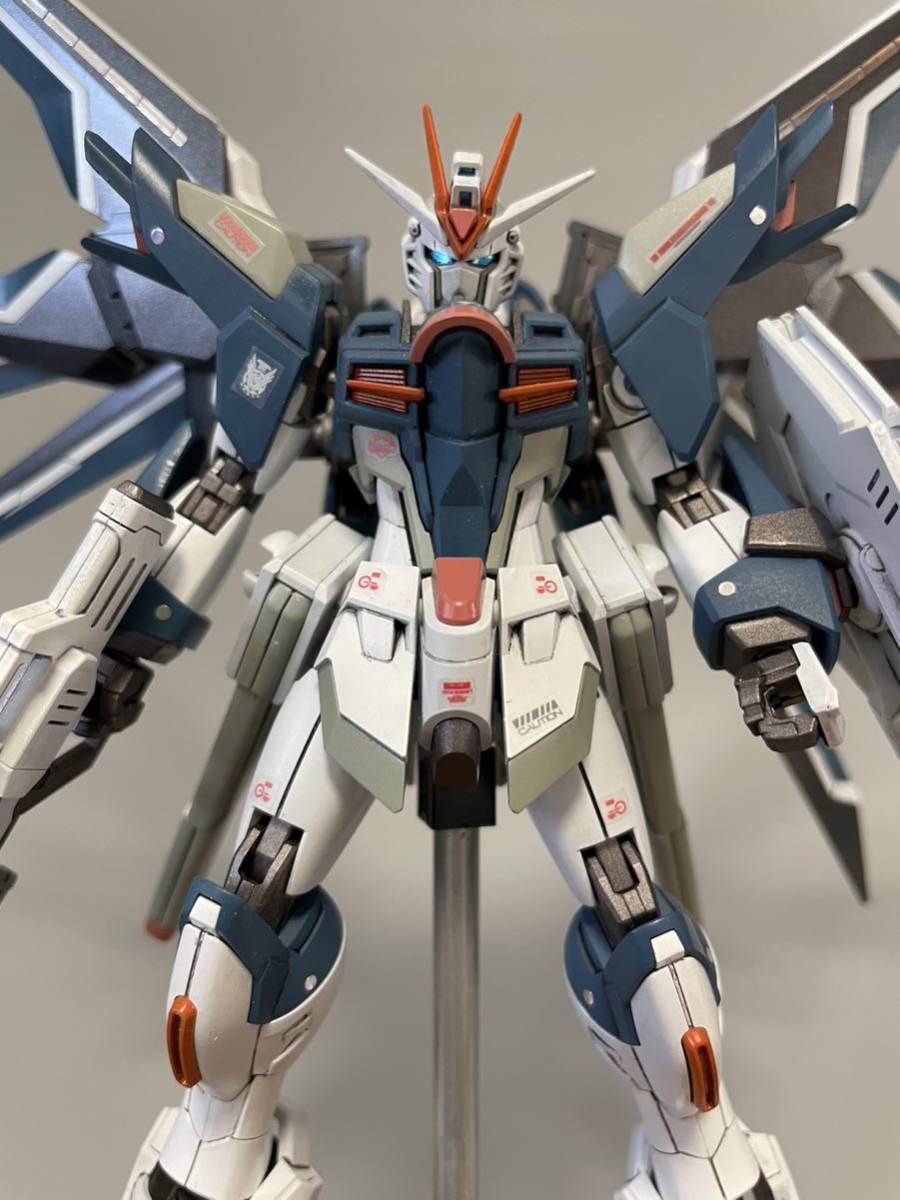 ガンダムプラモデル HG 1/144 ライジングフリーダムガンダム 全塗装 完成品 ガンダムSEED_画像6