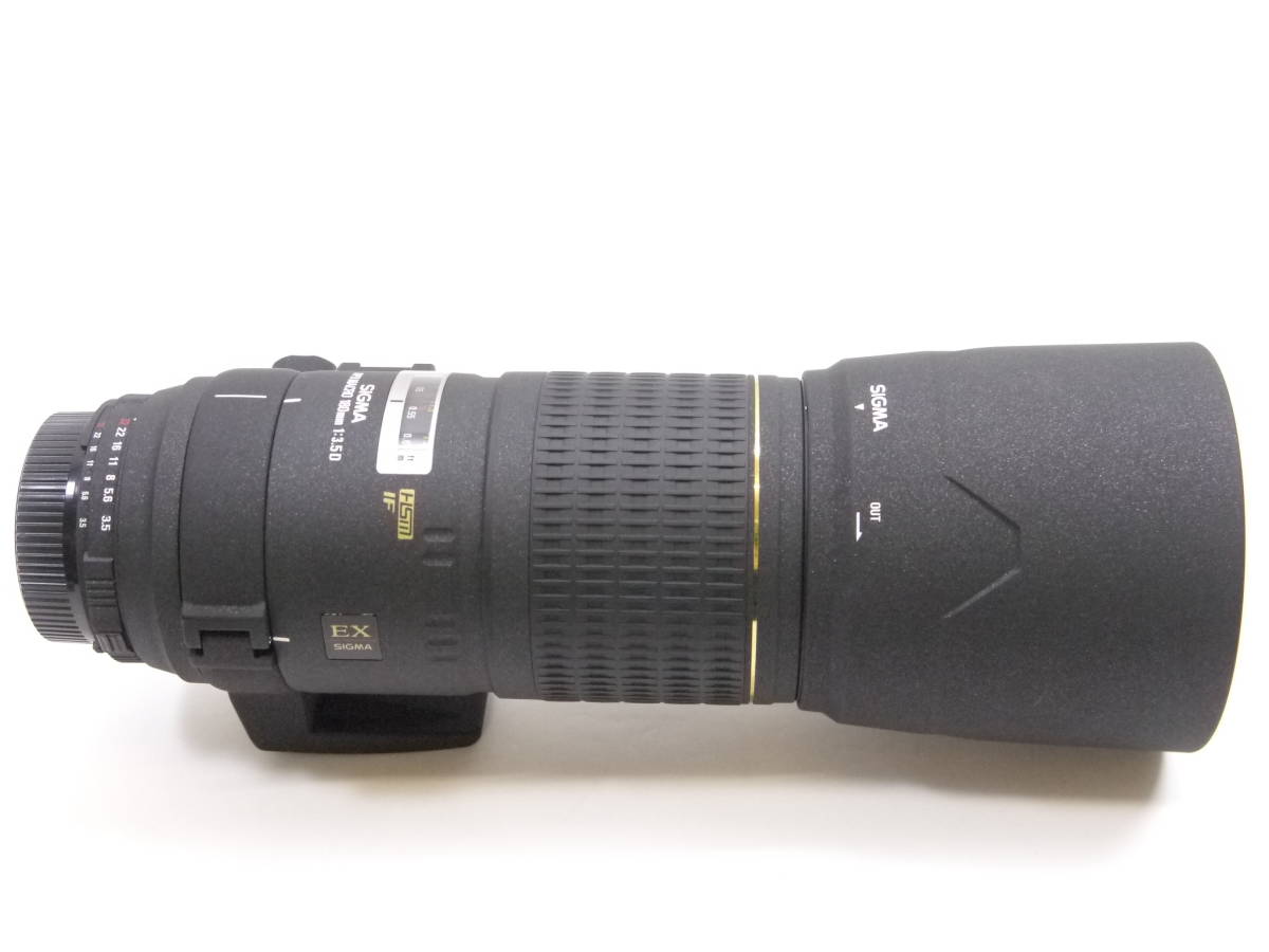 【外観美品】◎SIGMA シグマ AF APO MACRO 180mm F3.5 D EX IF HSM Nikon用の画像9