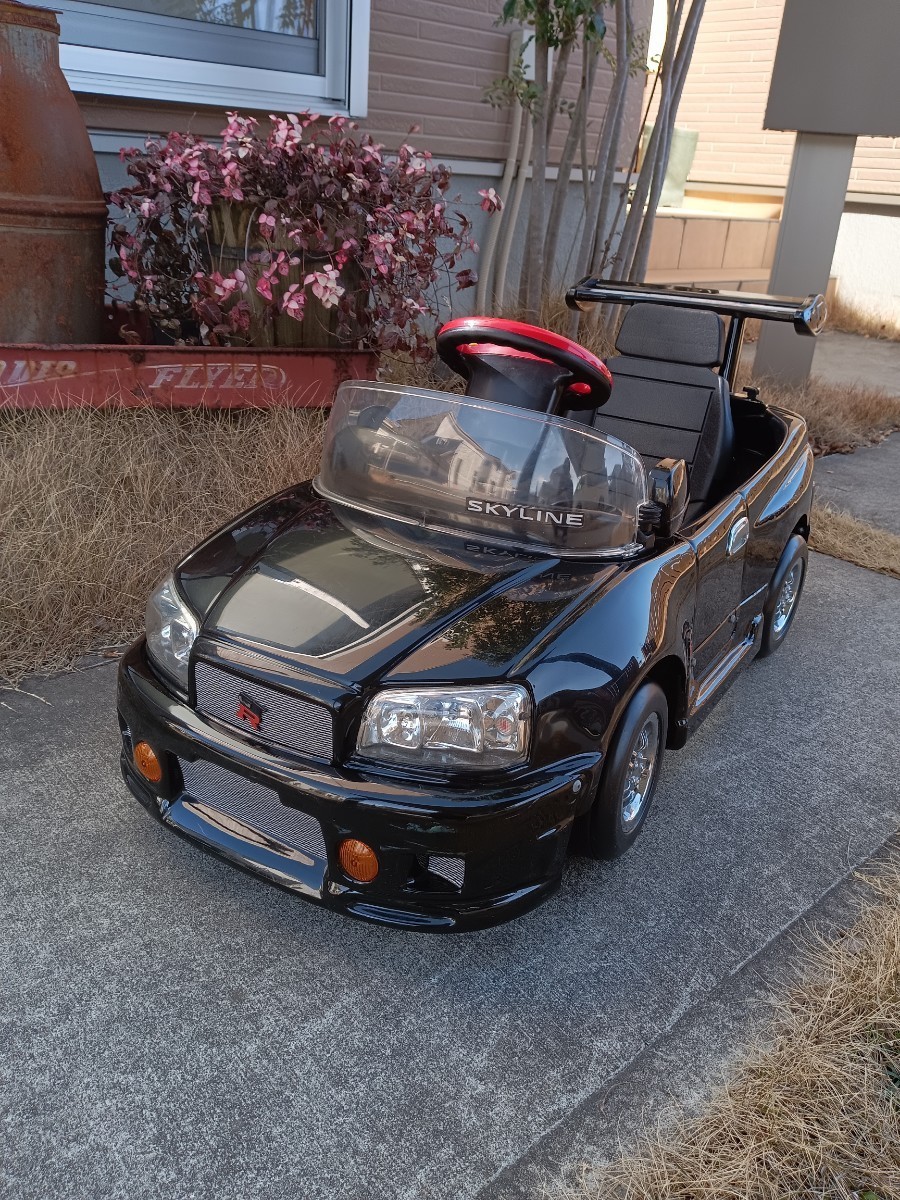 スカイライン GT-R R34 ペダルカー ミズタニ 乗用玩具（日産 NISSAN）_画像2