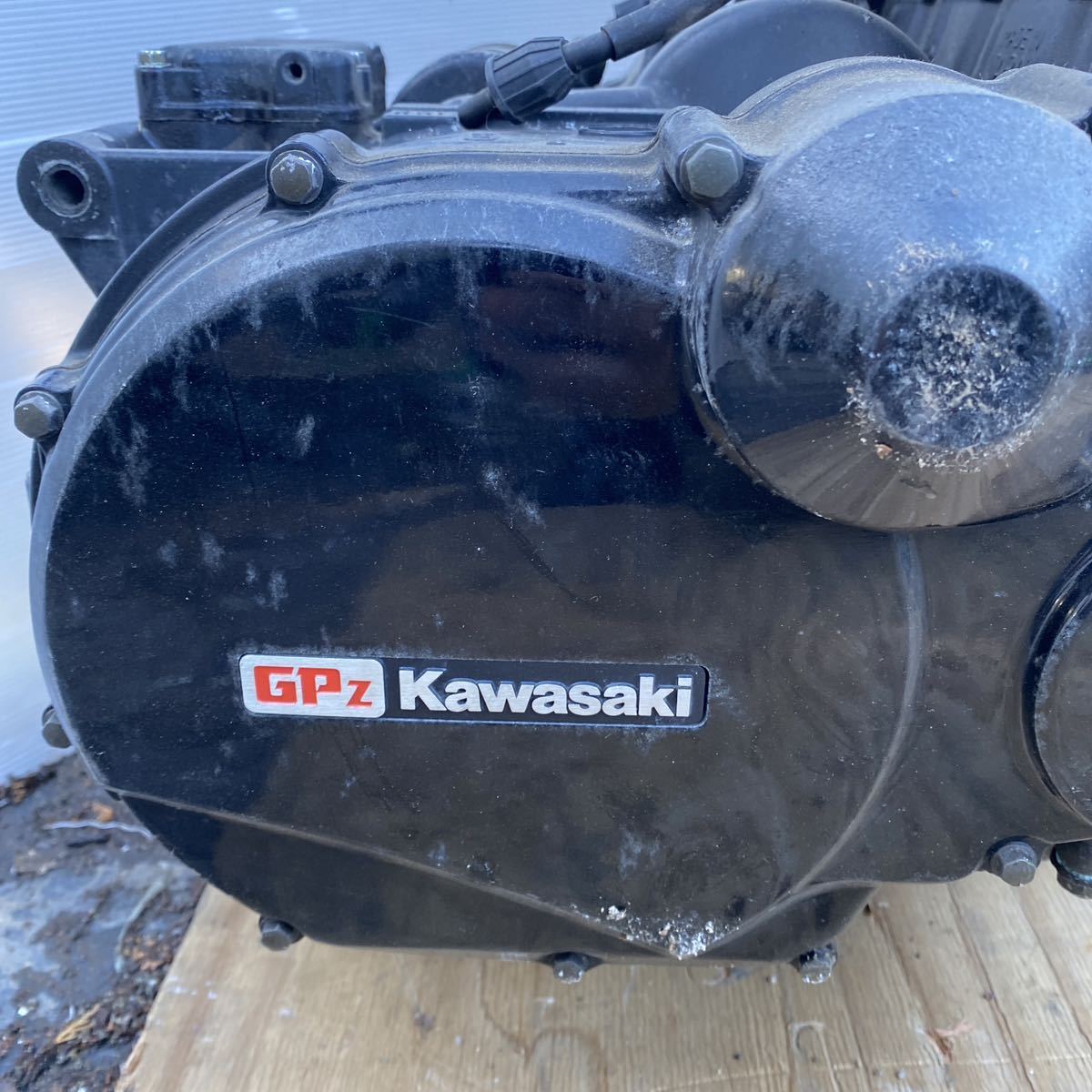 Kawasaki GPZ900R エンジン ZX900AE 4気筒 部品取りに ジャンク品 引き取りのみ 発送相談可_画像7