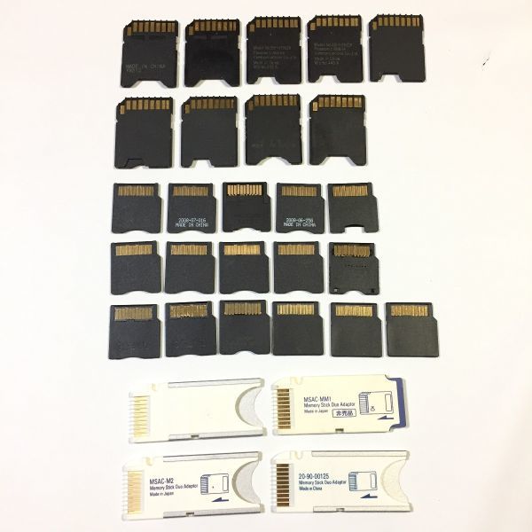 ◆大量まとめ現状品◆メモリーカード変換アダプタ まとめ売り100枚 以上 (microSD miniSD SDXC SDHC メモリースティックProDuo MSPro など)_画像7