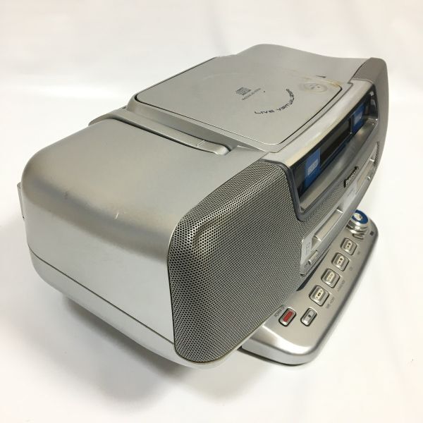 ◆現状品◆Panasonic パナソニック パーソナル オーディオプレーヤー RX-MDX81 (CD カセット ＭＤシステム)_画像2