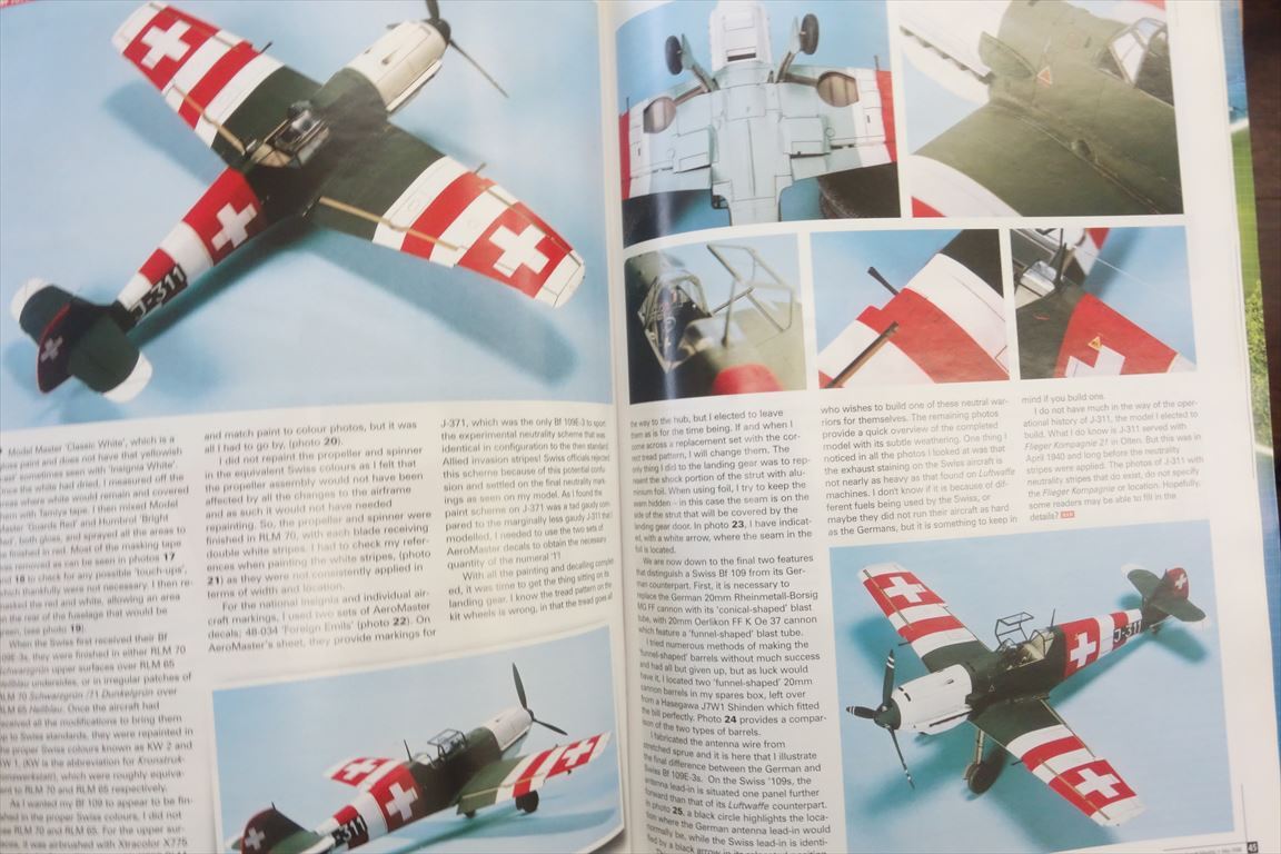 洋書です！MODEL AIRCRAFT MONTHLY Vol.5 Bf109E-3、Su17等_画像5