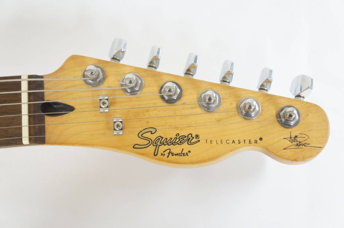 Fender フェンダー Squier スクワイヤー TELECASTER テレキャスター エレキギター 弦楽器 ソフトケース付き 9702171611_画像5