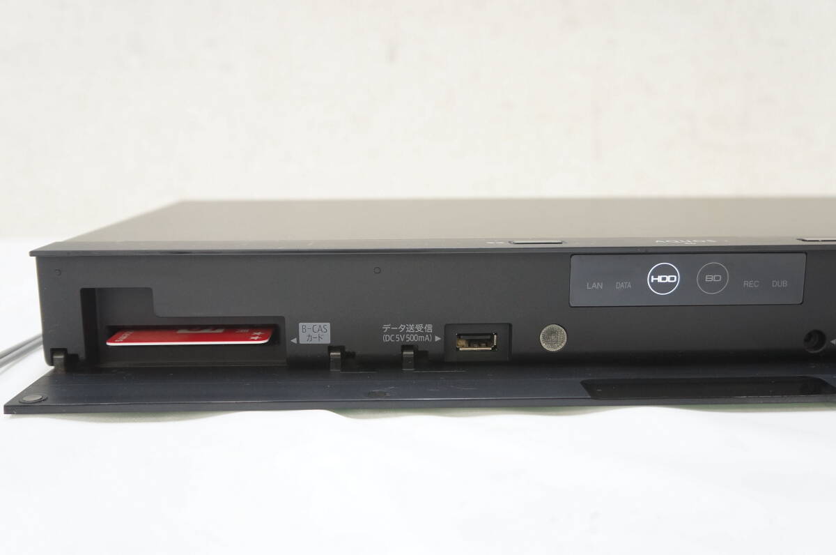 SHARP シャープ AQUOS 2B-C10BW1 2019年製 HDD ブルーレイレコーダー 4802161011_画像3
