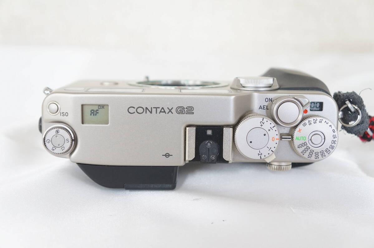 ④ CONTAX コンタックス G2 フィルムカメラ Carl Zeiss Planar 2/45 Biogon 2.8/28 T* レンズ 他 5点セット 9702256071_画像3