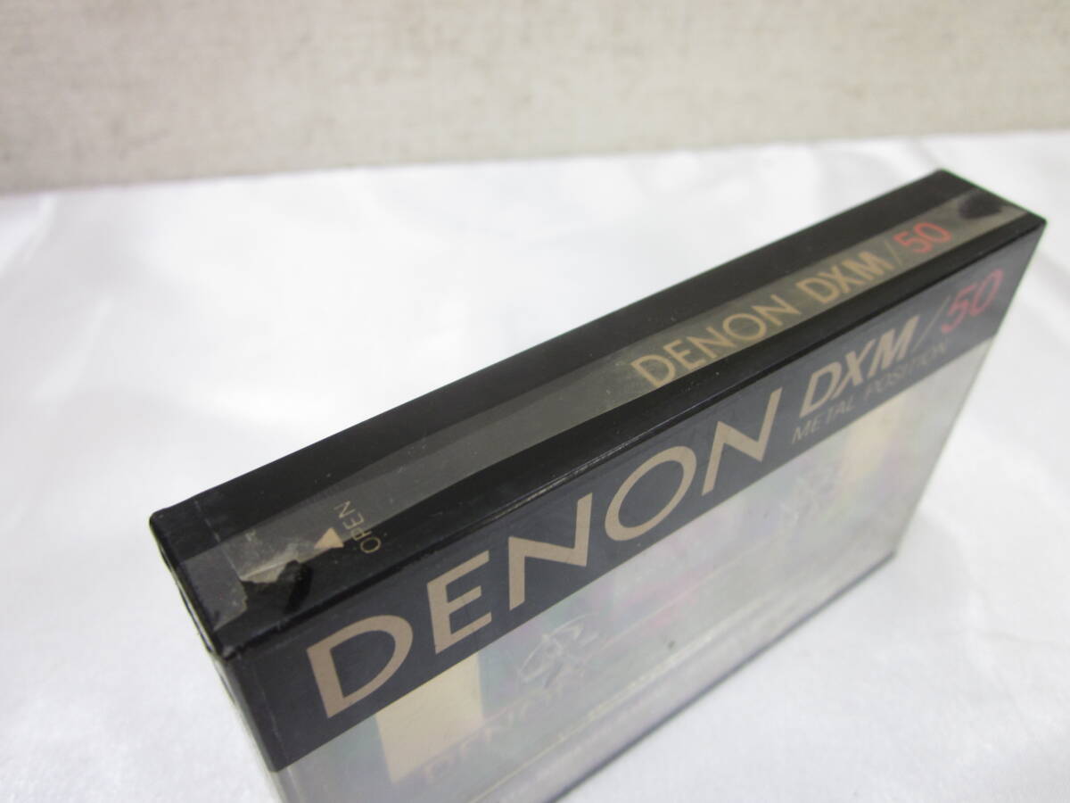 DENON デノン DXM 50分 LO-D ME46 46分 メタル カセットテープ 未開封 2点セット 0602273711_画像4