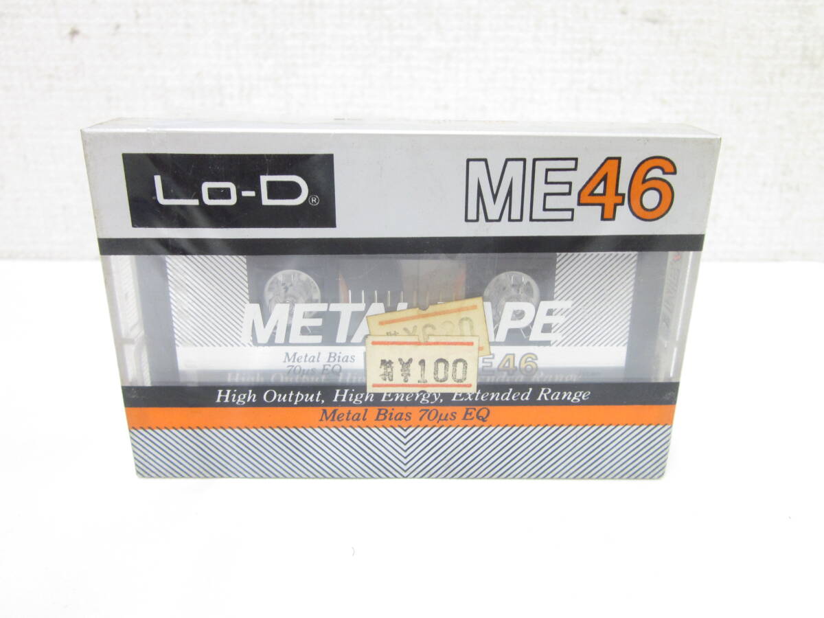 DENON デノン DXM 50分 LO-D ME46 46分 メタル カセットテープ 未開封 2点セット 0602273711_画像5
