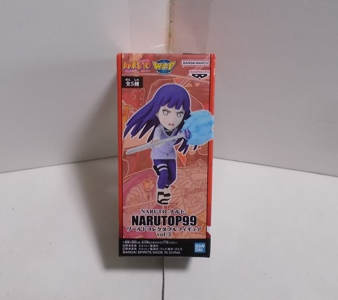 バンプレスト NARUTO-ナルト- NARUTOP99 ワールドコレクタブルフィギュアvol.3 D.日向ヒナタ / WCF ワーコレ_画像1