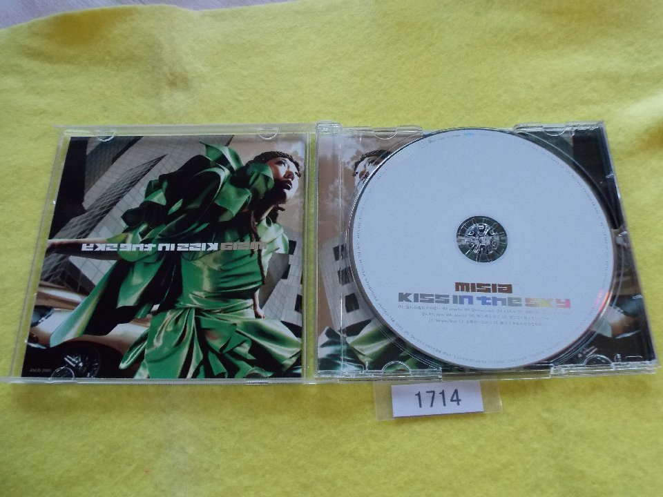 CD／MISIA／KISS IN THE SKY／CCCD／ミーシャ／キス・イン・ザ・スカイ／管1714_画像2