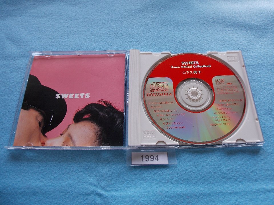 CD／山下久美子／SWEETS -Love Ballad Collection-／やましたくみこ／スウィーツ・ラヴバラッド・コレクション／管1994_画像2