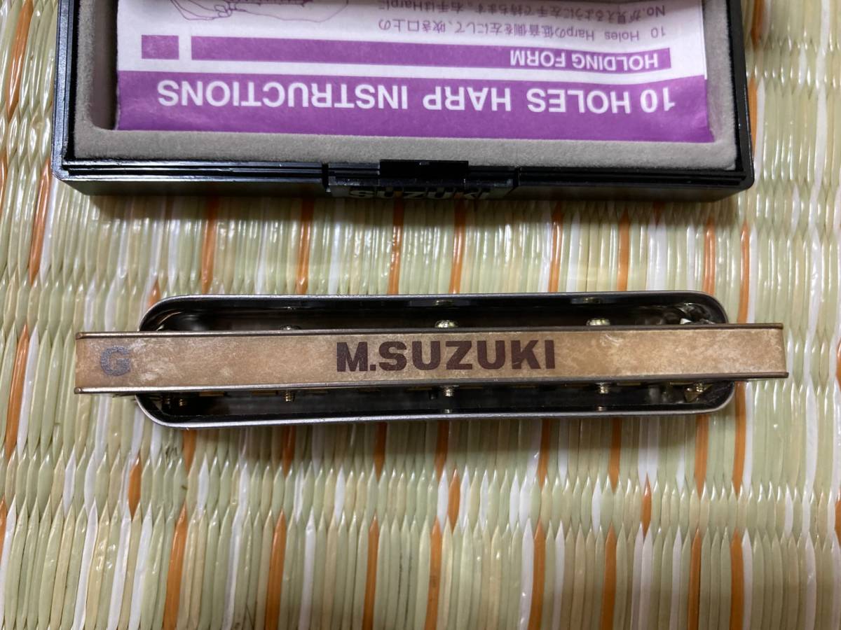 SUZUKI　MANJI　M-20　Key:G　スズキ　マンジ　ほとんど試奏程度　使用頻度極小_画像5