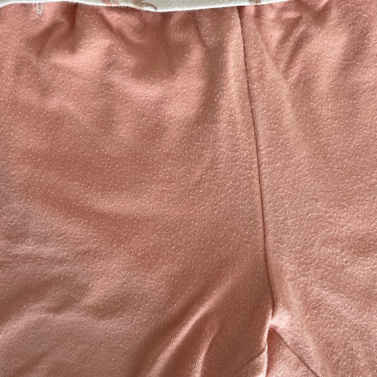 ユニクロ　UNIQLO 半袖パジャマ 上下セット ピンク 半袖　80cm