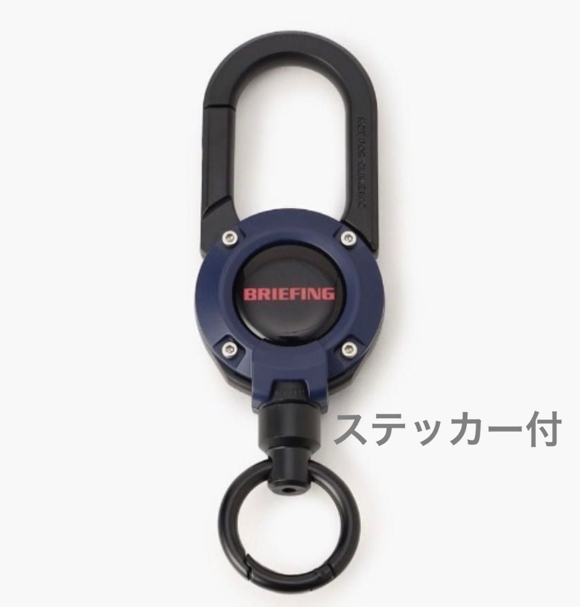 新品 BRIEFING×ROOT CO．MAG REEL 360 ネイビー ステッカー付